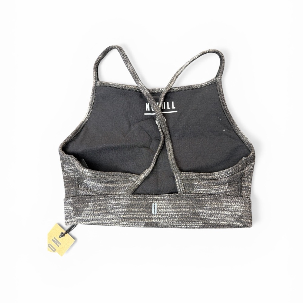 NOBULL Dark Camo High Neck Bra - Picture 2 of 3